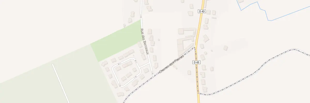 Plan du 24 Rue des Berceaux à Fresnes-lès-Montauban