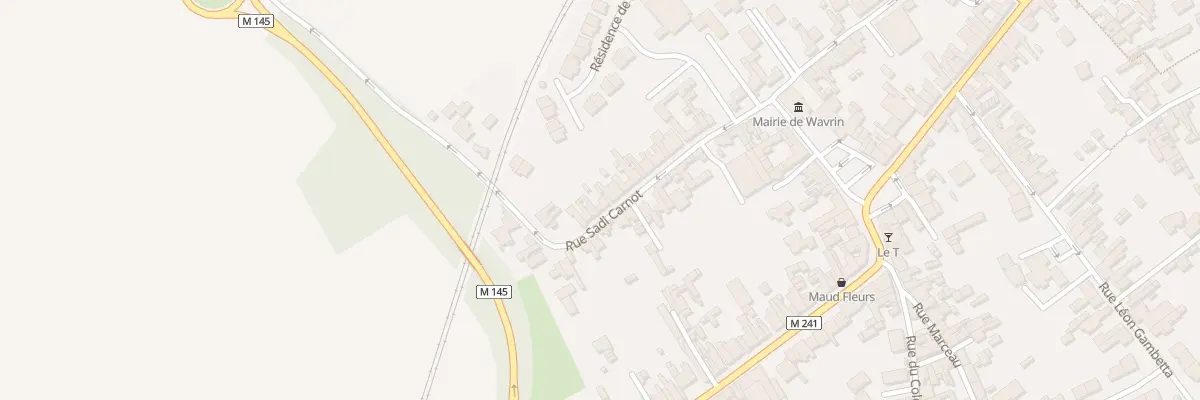 Plan du 15 Rue Sadi Carnot à Wavrin