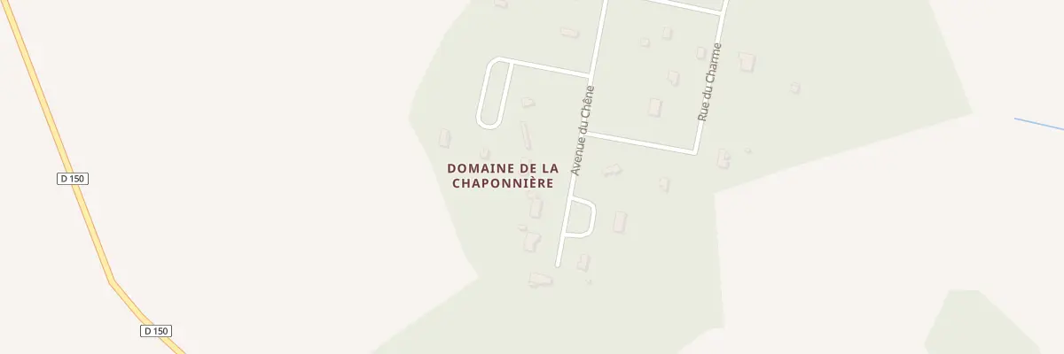 Plan du 5243 La Chaponniere à Melleroy