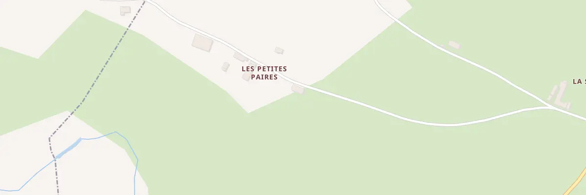 Plan du 5112 Les Petites Paires à Chappes