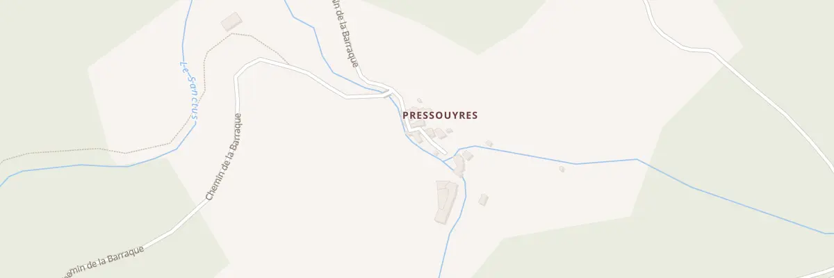 Plan du 5204 Pressouyres à Brusque