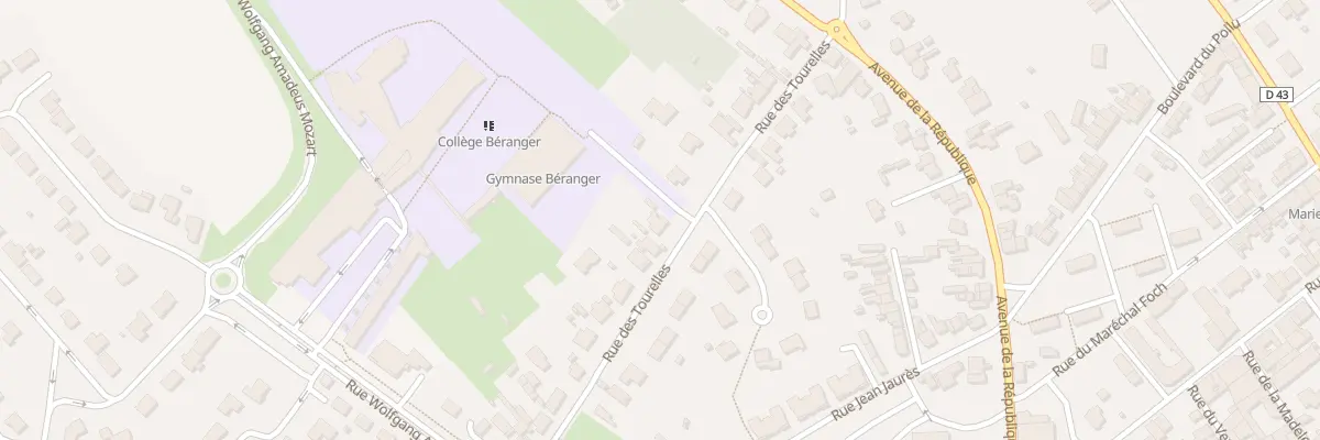 Plan du 20 Rue des Tourelles à Péronne