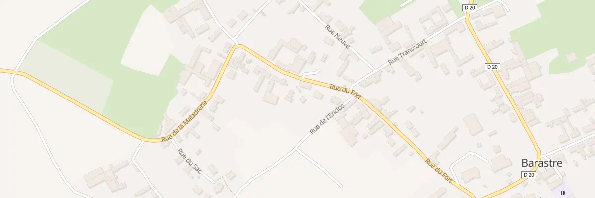 Plan du 17 Rue du Fort à Barastre