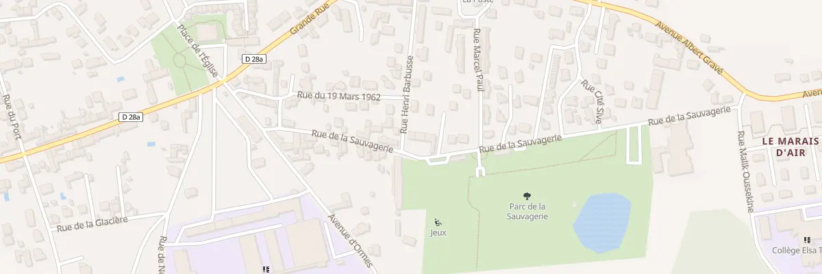Plan du 23 Rue Henri Barbusse à Varennes-sur-Seine