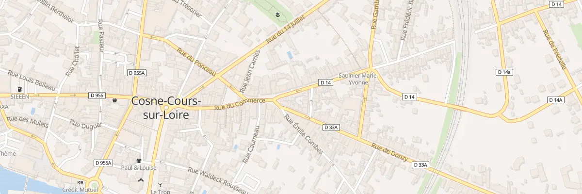 Plan du 8 Rue des Frères Gambon à Cosne-Cours-sur-Loire