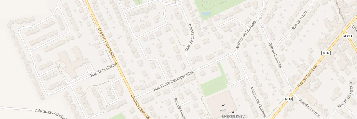 Plan du 43 Rue de Lisbonne à Annœullin