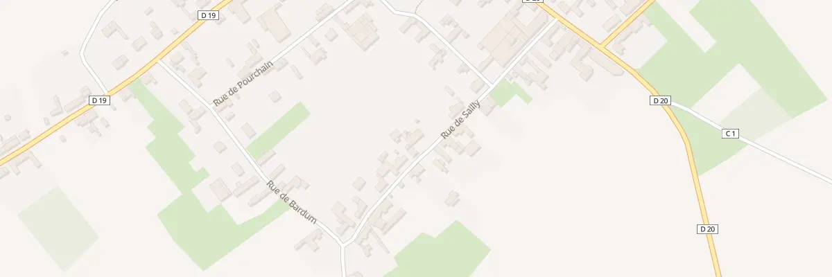 Plan du 9 Rue de Sailly à Rocquigny