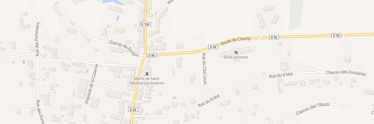 Plan du 2 Rue du Clos Louis à Saint-Maurice-sur-Aveyron