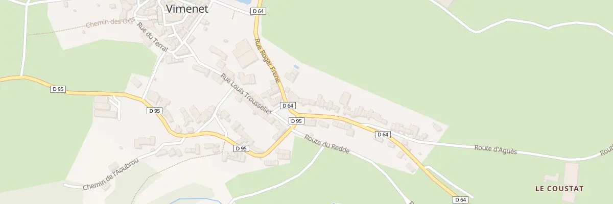 Plan du 5023 Vimenet à Vimenet