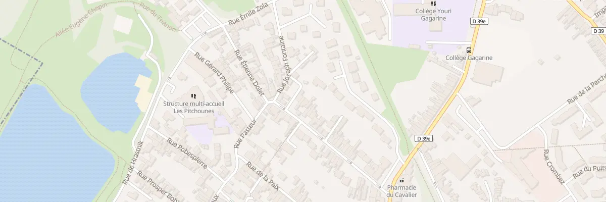Plan du 52 Rue Neuve à Montigny-en-Gohelle