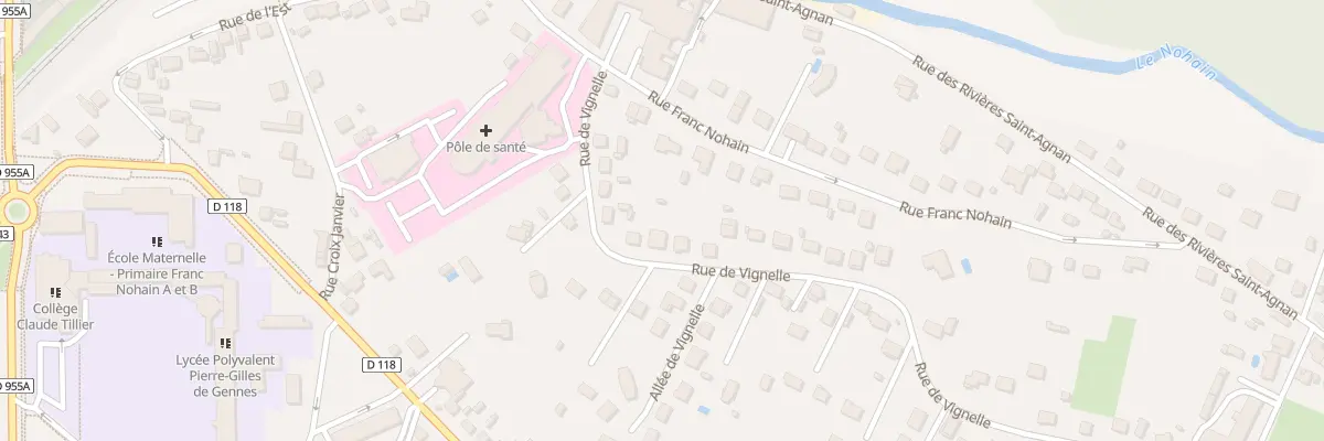 Plan du 11B Rue de Vignelle à Cosne-Cours-sur-Loire