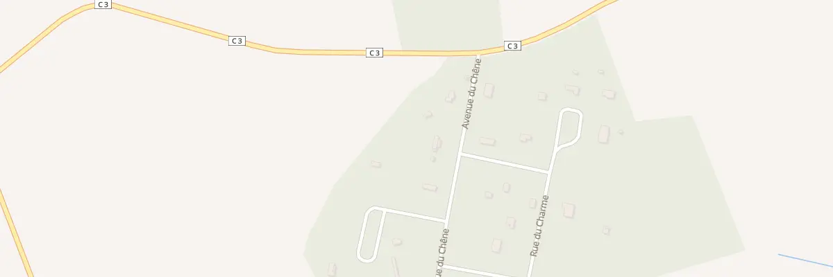 Plan du 116 Av du Chêne à Melleroy