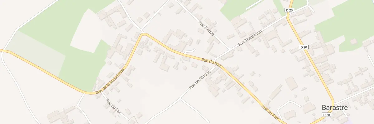Plan du 15 Rue du Fort à Barastre