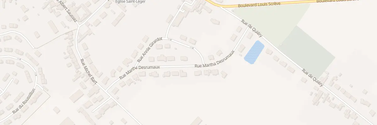 Plan du 12 Rue Martha Desrumaux à Drocourt