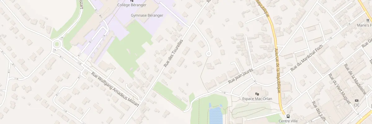 Plan du 23 Rue des Tourelles à Péronne