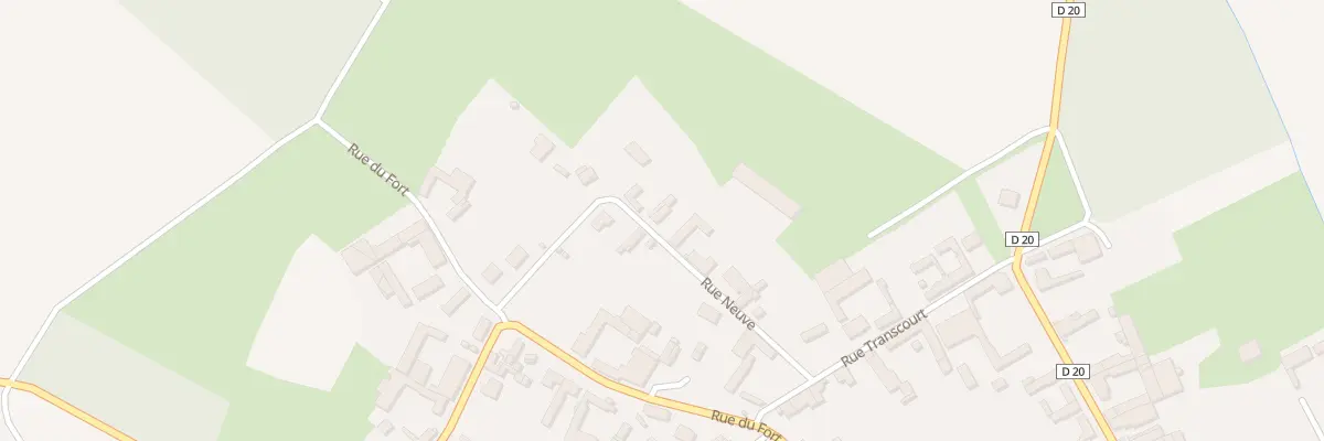 Plan du 8 Rue Neuve à Barastre