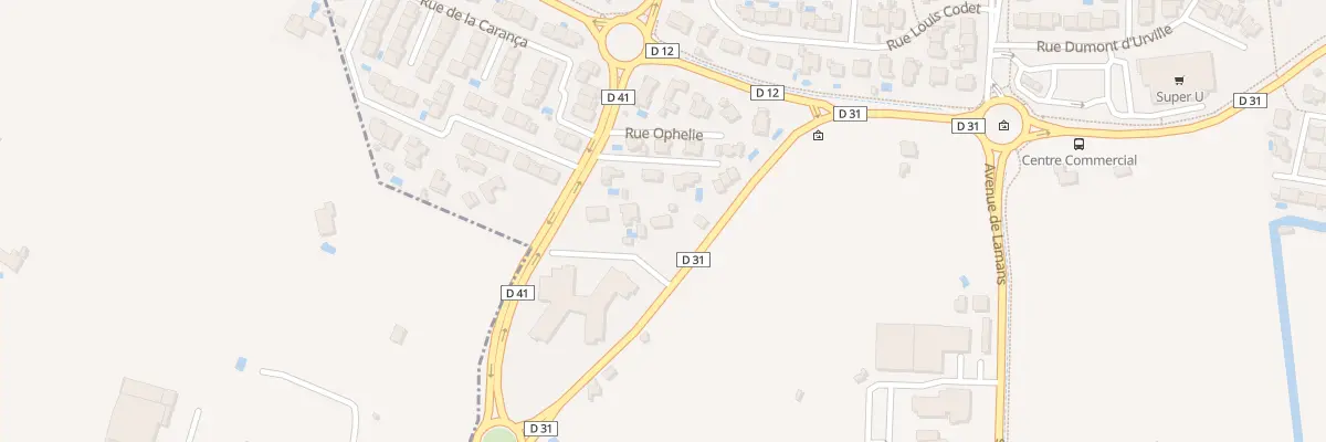 Plan du 1 Rte de Perpignan à Bompas