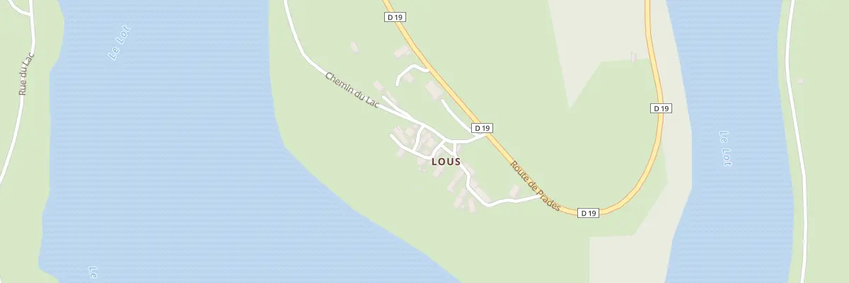 Plan du 5313 Lous à Sainte-Eulalie-d’Olt