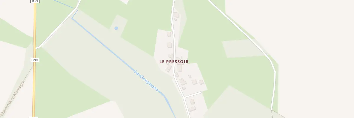 Plan du 24B Rue du Pressoir à Bouillancy