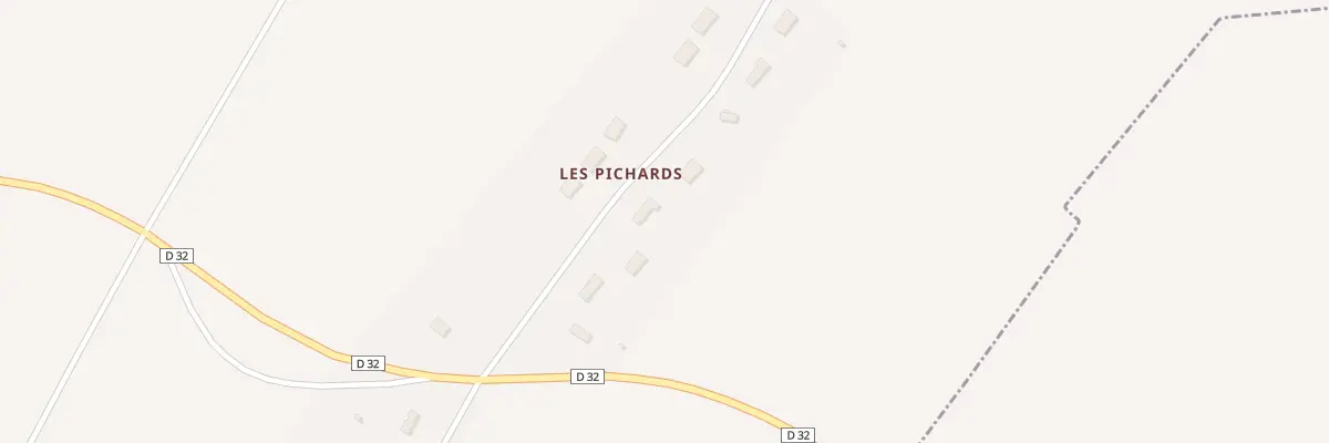 Plan du 170 Les Pichards à La Selle-sur-le-Bied