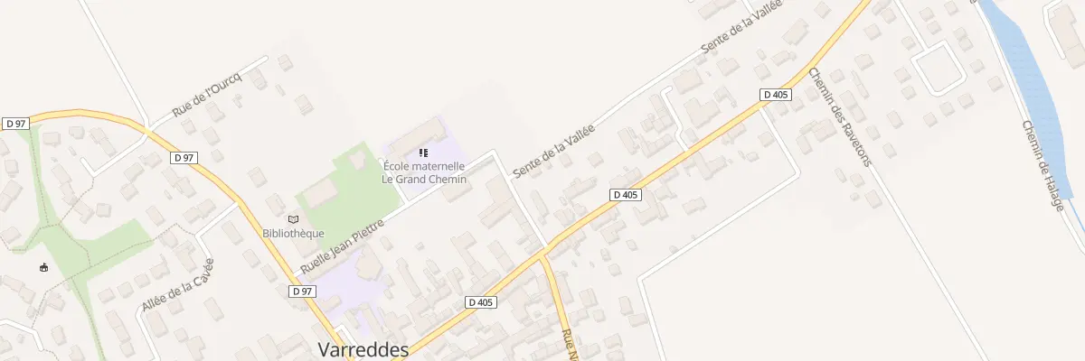 Plan du 81B Rue Victor Clairet à Varreddes