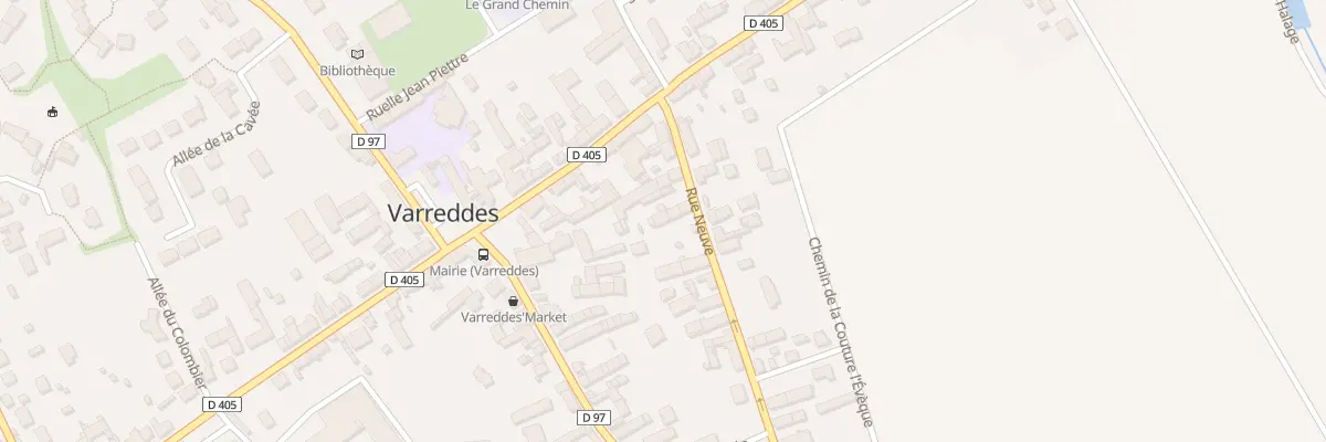 Plan du 10T Rue Neuve à Varreddes