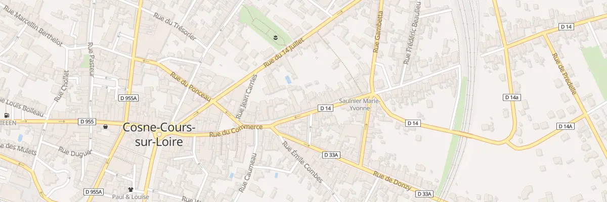 Plan du 23B Rue des Frères Gambon à Cosne-Cours-sur-Loire