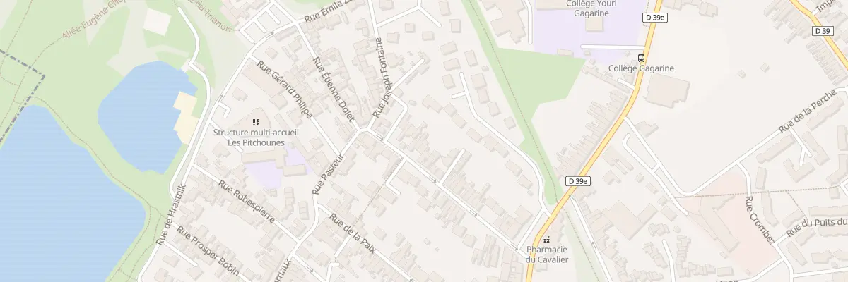 Plan du 40 Rue Neuve à Montigny-en-Gohelle