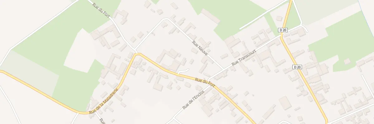 Plan du 12 Rue du Fort à Barastre