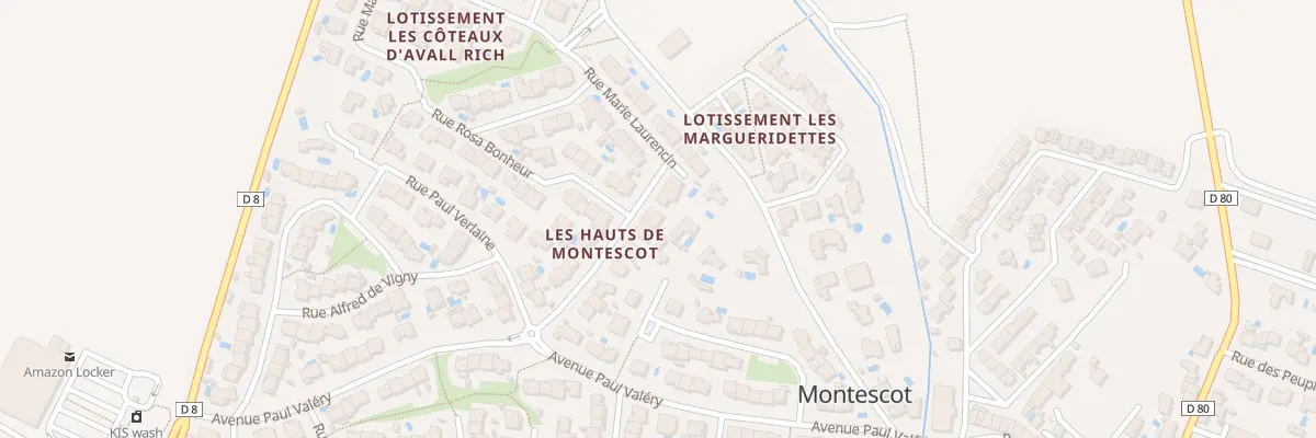 Plan du 13 Rue Charles Baudelaire à Montescot