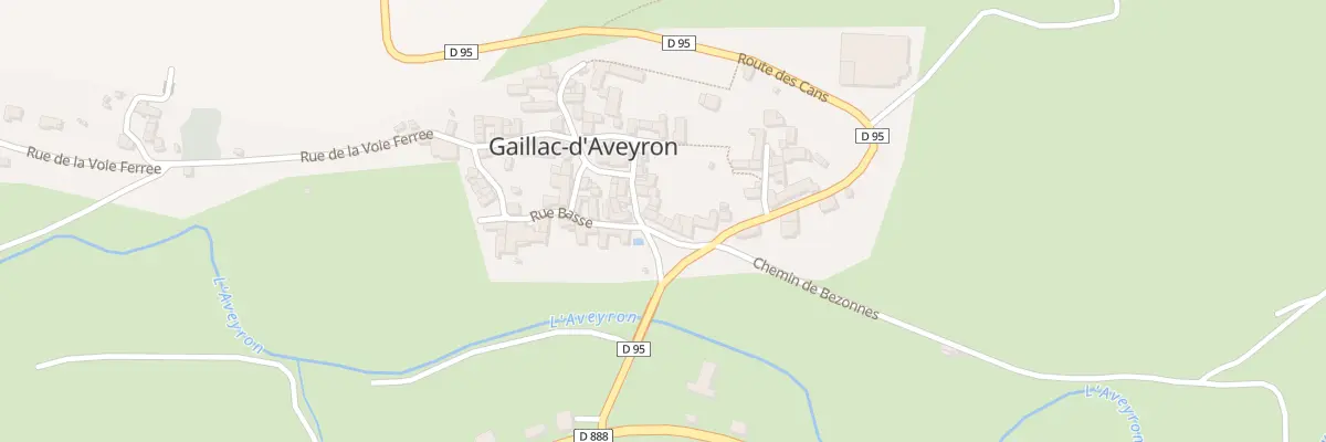 Plan du 5064 Gaillac à Gaillac-d’Aveyron