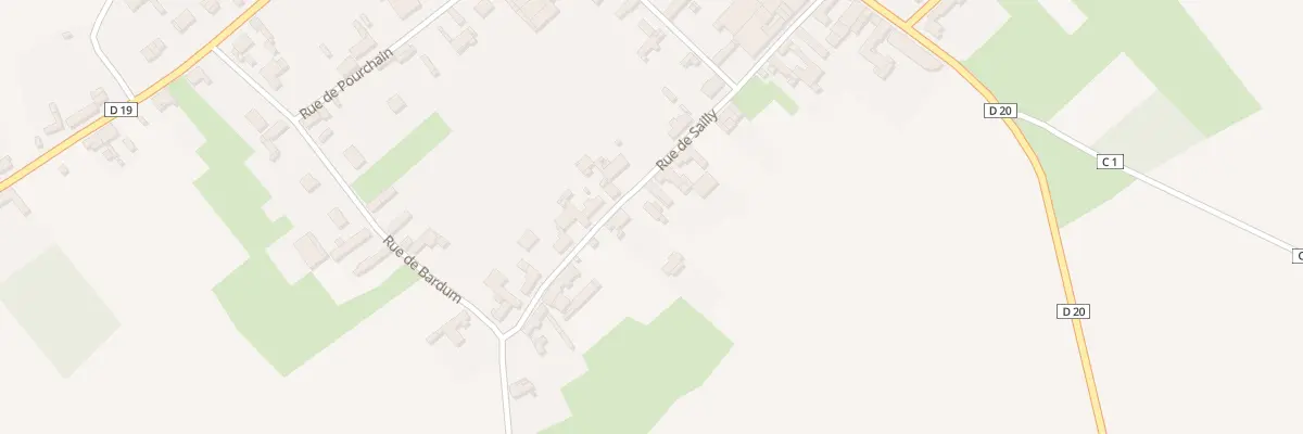 Plan du 18 Rue de Sailly à Rocquigny