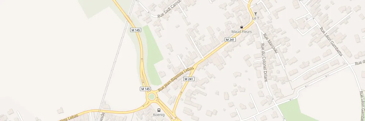 Plan du 62 Rue du Maréchal Foch à Wavrin