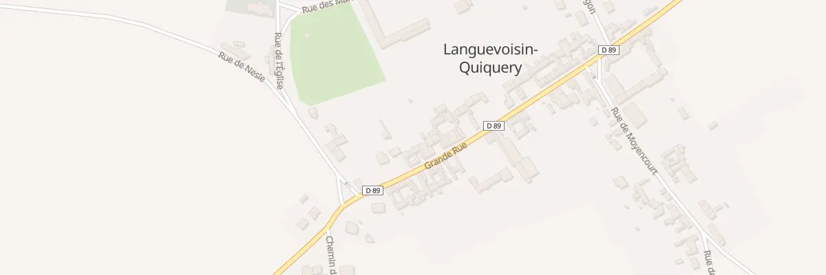 Plan du 28 Gr Grande Rue à Languevoisin-Quiquery