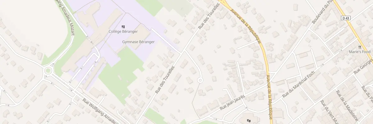 Plan du 15 Rue des Tourelles à Péronne