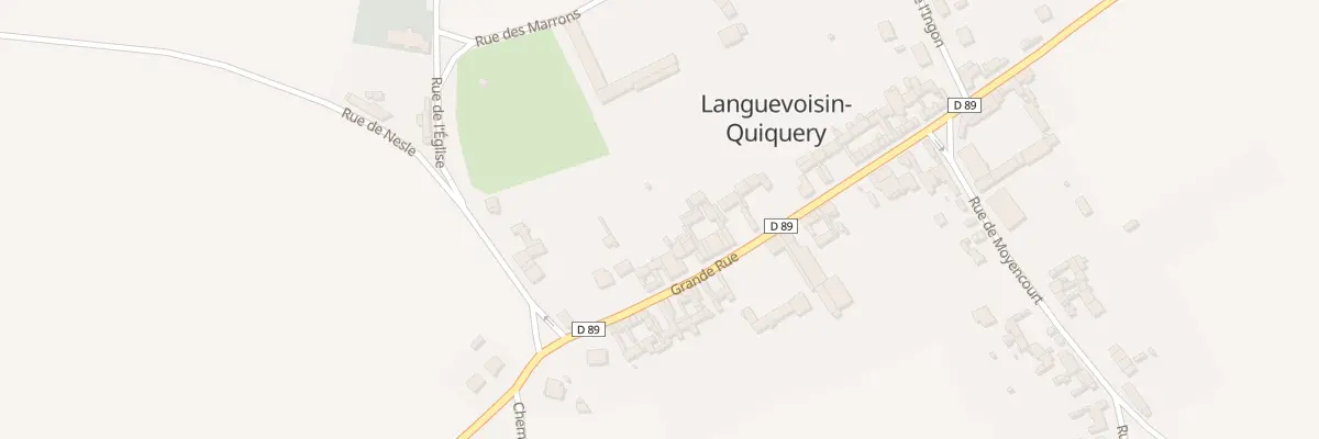 Plan du 26 Gr Grande Rue à Languevoisin-Quiquery