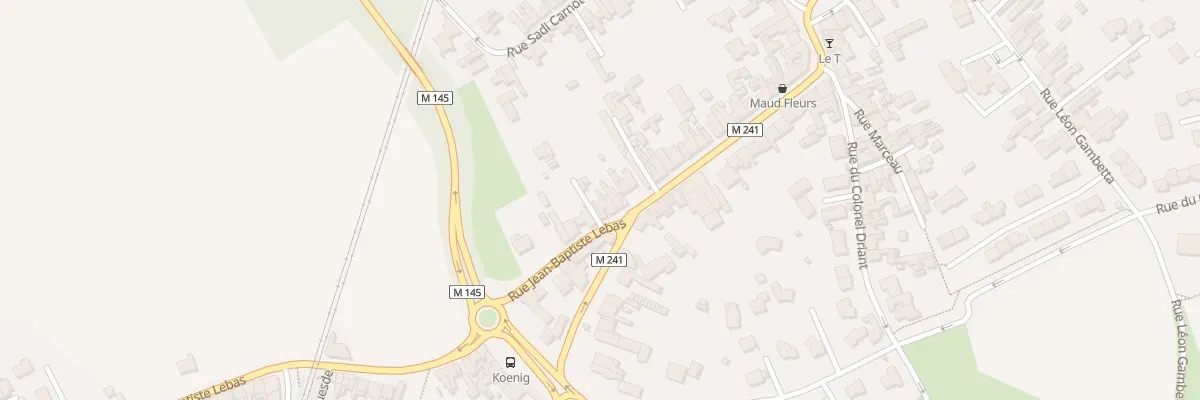 Plan du 60 Rue du Maréchal Foch à Wavrin