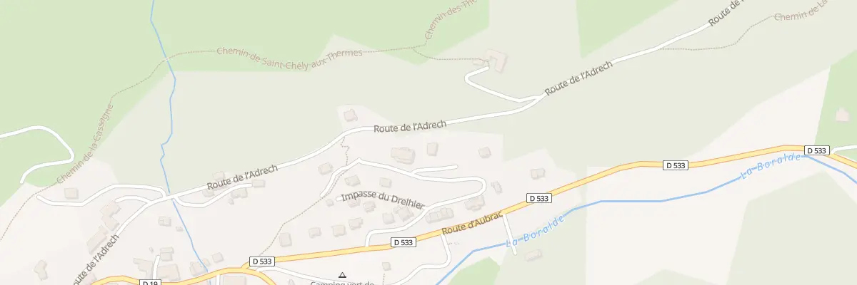 Plan du 5402 Saint Chely à Saint-Chély-d’Aubrac