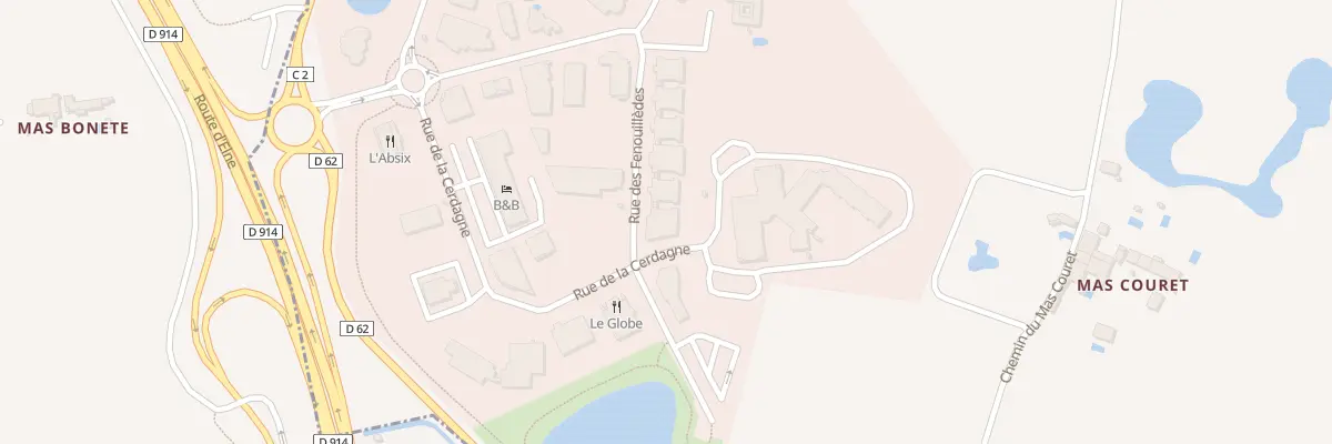 Plan du 2 Rue des Fenouillèdes à Saleilles