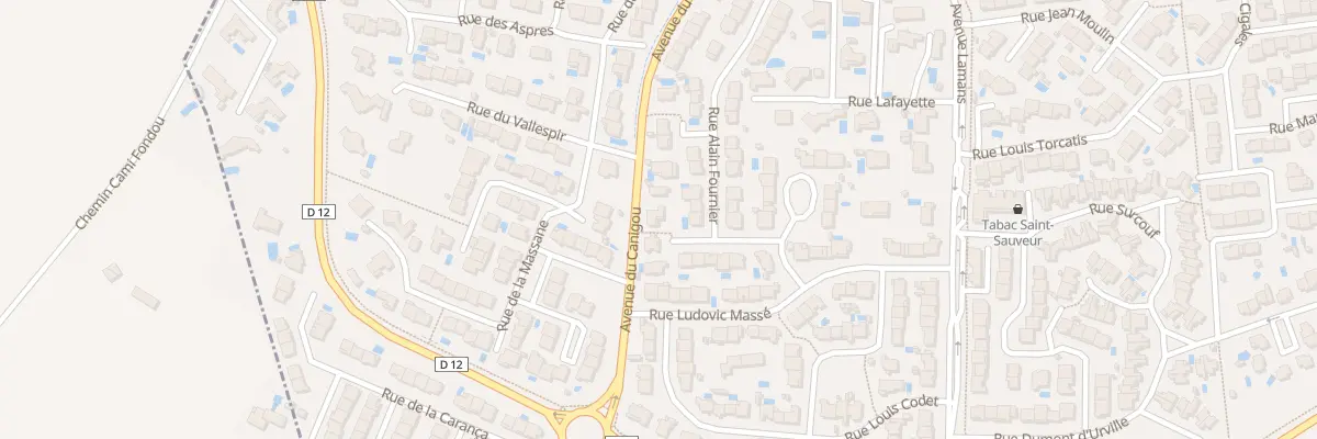 Plan du 39 Rue Alain Fournier à Bompas