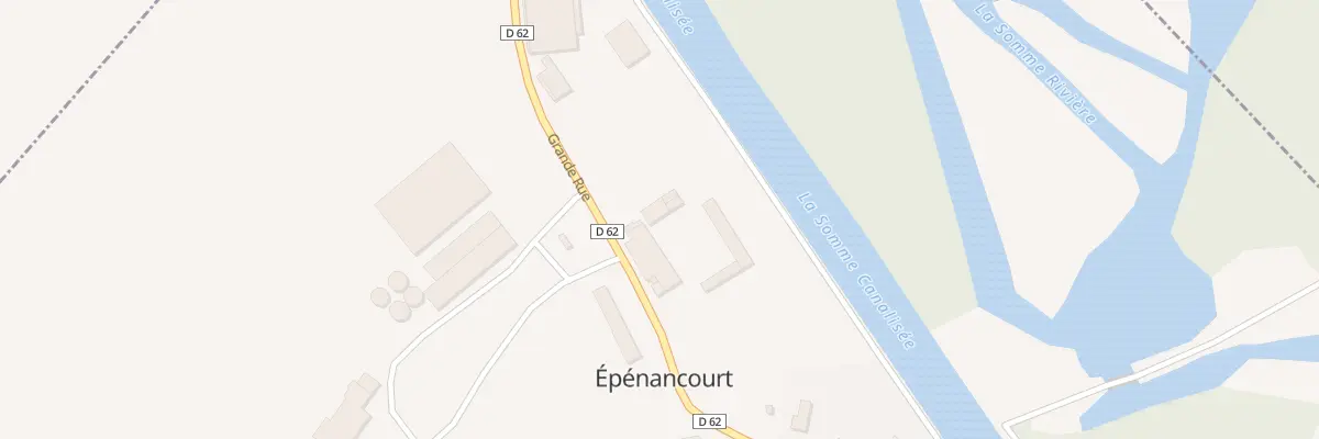 Plan du 3 Gr Grande Rue à Épénancourt
