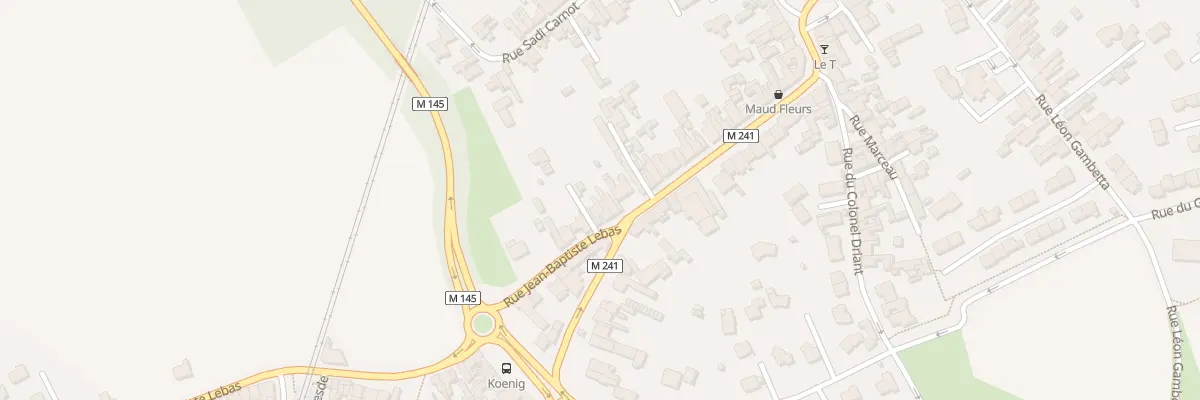 Plan du 58 Rue du Maréchal Foch à Wavrin