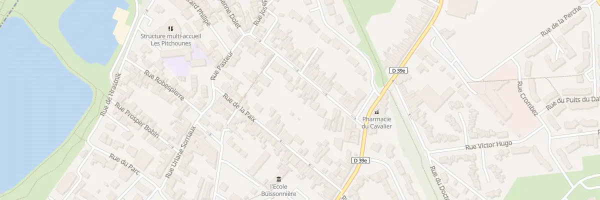 Plan du 21 Rue Neuve à Montigny-en-Gohelle