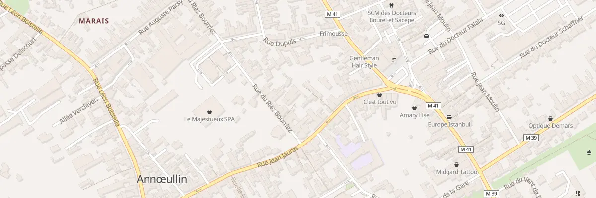 Plan du 8 Rue du Riez Bourriez à Annœullin
