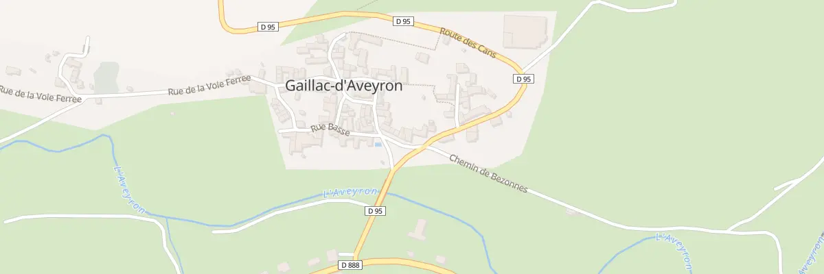 Plan du 5066 Gaillac à Gaillac-d’Aveyron