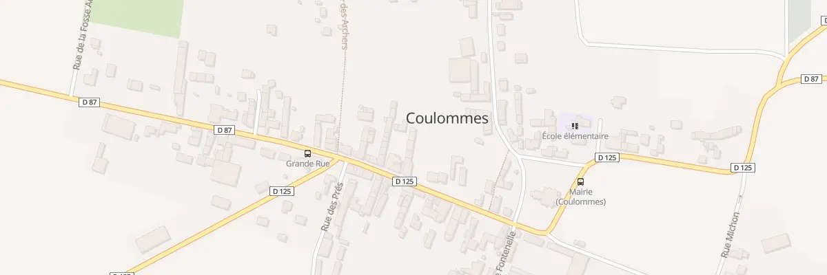 Plan du 18B Gr Grande Rue à Coulommes