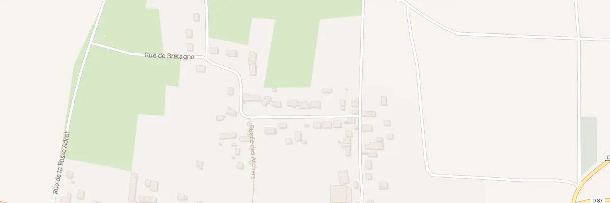 Plan du 6 Rue de la Bretagne à Coulommes