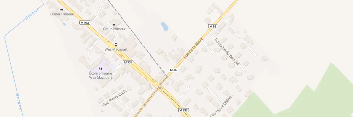 Plan du 78 Rue de la Bleue à Prémesques