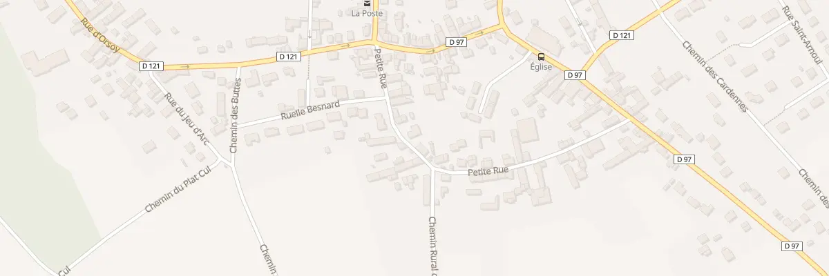 Plan du 3T Petite Rue à Varreddes