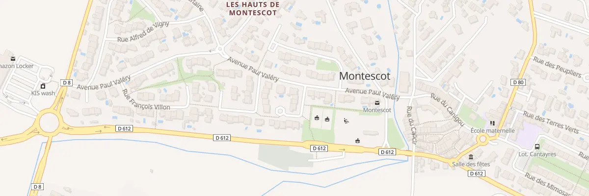 Plan du 3 Rue Aristide Maillol à Montescot